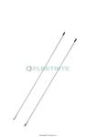 ANTENNA, CB, 48 IN., WHITE, FLEETRITE TIP X1