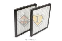 AIR FILTER, CABIN, OAH, 20MM (0.787 IN.) OVERALL LENGTH, 270MM (10.63 IN.) OVERALL WIDTH, 270MM (10.63 IN.)