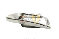 2505370C1, Navistar International, BEZEL, LH 9400I CHROME - 2505370C1