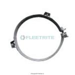 Fleetrite Bracket Muffler Guard Support; Size: 10 IN; Material: Aluminum