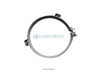 FLTEC10PA2, Fleetrite, Fleetrite Bracket Muffler Guard Support; Size: 10 IN; Material: Aluminum - FLTEC10PA2