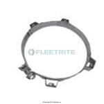 Fleetrite Muffler Guard Support Bracket; Size: 9.1 IN; Material: Aluminum