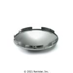 ACC16182, Chromecraft, HUBCAP, BABY MOON, 1/2 LIP, 8-23/32 OD, 5-NOTCH, CHROME, BP - ACC16182