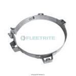 Fleetrite Bracket Muffler Guard Support; Size: 10.2 IN; Material: Aluminum