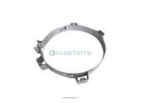 FLTEC10PA4, Fleetrite, Fleetrite Bracket Muffler Guard Support; Size: 10.2 IN; Material: Aluminum - FLTEC10PA4