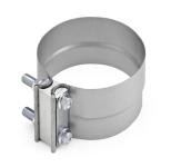 FLTXC40PBA, Fleetrite, CLAMP, EXHAUST, 4.0 IN. HD, PREFORMED, BUTT JOINT, STAINLESS - FLTXC40PBA