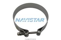 3862438C1, Navistar International, CLAMP, EXHAUST, PIPE, T-BOLT, 5.2 - 3862438C1