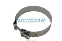 3862438C1, Navistar International, CLAMP, EXHAUST, PIPE, T-BOLT, 5.2 - 3862438C1