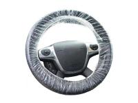 CLEAR STEERING WHEEL COVER 100PK