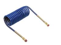 COILED AIR LINE 15' BLUE