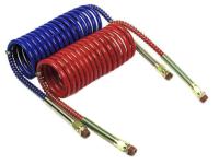 COILED AIRLINE 20' RED/BLUE