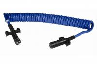 Coiled Cable Assembly, 12'