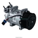 COMPRESSOR, A/C, DIRECT MOUNT, 10 GROOVE, 126MM DIA CLUTCH W/ VERTICAL PAD AT 45