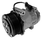 FLT4347Q, Fleetrite, COMPRESSOR, A/C, DIRECT MOUNT, 10 GROOVE, 126MM DIA CLUTCH W/ VERTICAL PAD AT 45 - FLT4347Q