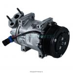 COMPRESSOR, A/C, DIRECT MOUNT, 8 GROOVE, 119MM DIA CLUTCH W/ VERTICAL OFFSET PAD AT 90