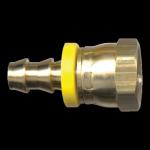CONNECTOR SWIVEL, 3/8H-1/2T