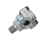 BX278598N, Bendix, VALVE, DOUBLE CHECK, BRAKE, 3/8 THREAD, 3/8 THREAD, 3/8 THREAD, 1/4 THREAD - BX278598N