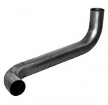 FLT89923A, Fleetrite, Fleetrite Exhaust Stack; Dimensions: 4 IN x 4.5 IN; Type: Curved; Material: Aluminized - FLT89923A