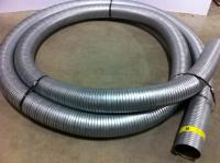 FLEX PIPE 4" GALV, PER FOOT