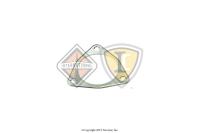 1848254C3, Navistar International, GASKET, EXHAUST TUBE - 1848254C3