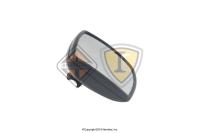 HEAD, MIRROR, CONVEX, 406 MANUAL, BLACK