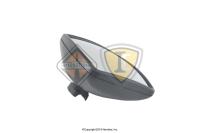 2589242C3, Navistar International, HEAD, MIRROR, CONVEX, 406 MANUAL, BLACK - 2589242C3