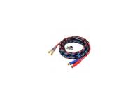 HOSE ASM RUBBER RED/BLU 12'_