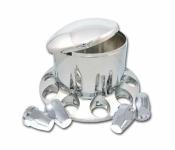 HUB COVER ABS REAR CHROME