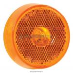 LAMP, CLEARANCE/MARKER, 2.5 IN. ROUND REFLECTOR SEALED, AMBER
