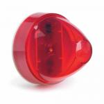 LAMP, LED 2"BEEHIVE RED