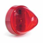 LAMP, LED 2"BEEHIVE RED