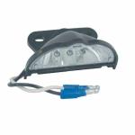 LED LICENSE LAMP, BLACK