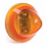 LED MARKER, 2-1/2"BEEHIVE, AMB