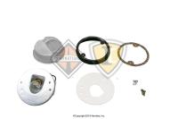 433261001, Navistar IC Bus , LAMP, BACKUP, BLACK FLANGE 4 IN. - 433261001