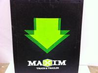 Maxim Mudflap 24X30 Black, French