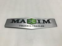 MAXIM-TRACTOR ALUM COWLPLATE