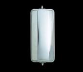 FLTMIR4022, Fleetrite, MIRROR, WEST COAST, 7 IN. X 16 IN. OEM-STYLE, HEATED, STAINLESS - FLTMIR4022