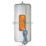 Fleetrite Mirror; Height: 16 IN; Type: West Coast; Style: Stainless Steel; Heated: Yes; Lighted: YES