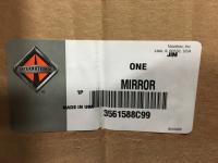 3561588C99, Navistar International, MIRROR, REARVIEW, STD, RH, FLAT AND CONVEX BLACK - 3561588C99