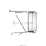 MIRROR SYSTEM, INTERNATIONAL S-SERIES, DRIVER/PASSENGER SIDES, ALUM W/ BRACKET AND MIRROR HEAD