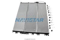 2604442C93, Navistar International, RADIATOR, COOLING SYSTEM, LTR ASSY 3 PASS - 2604442C93