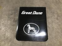 MUDFLAP, BLACK GREATDANE 2430