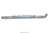 3524830C4, Navistar International, PIPE, EXHAUST, 93-9400 INTERMEDIATE - 3524830C4