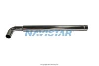 1518512C4, Navistar International, Uncategorized, PIPE, EXHAUST TAIL, LOWER 4.0 IN. OD TO 5 - 1518512C4
