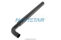1518512C4, Navistar International, Uncategorized, PIPE, EXHAUST TAIL, LOWER 4.0 IN. OD TO 5 - 1518512C4