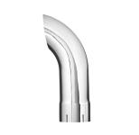 FLT89145A, Fleetrite, STACK, EXHAUST, 4 IN. OD, CURVED, ALUMINIZED - FLT89145A