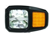 Plow Lamp LED Heated Lens SAE DOT- LH