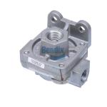 BX229860N, Bendix, VALVE, QUICK RELEASE, BRAKE, QR-1, 1/2 SUPPLY, 3/8 DEL - BX229860N