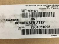 2604851C92, Navistar International, CONDENSER, A/C - 2604851C92