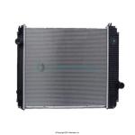 RADIATOR, 20-7/8 OIL COOLER ON GRILLE SIDE, 28-1/2 X 25-7/8 X 2-1/4 CORE SIZE, 2.25 IN. INLET SIZE, 2.5 IN.-1.25 IN. OUTLET SIZE
